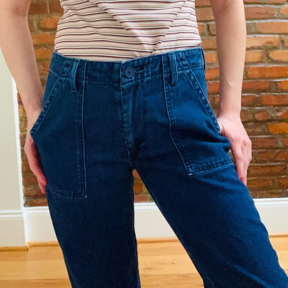 Lucky Brand Mid Rise Utility Jeans - Picture 4 of 4